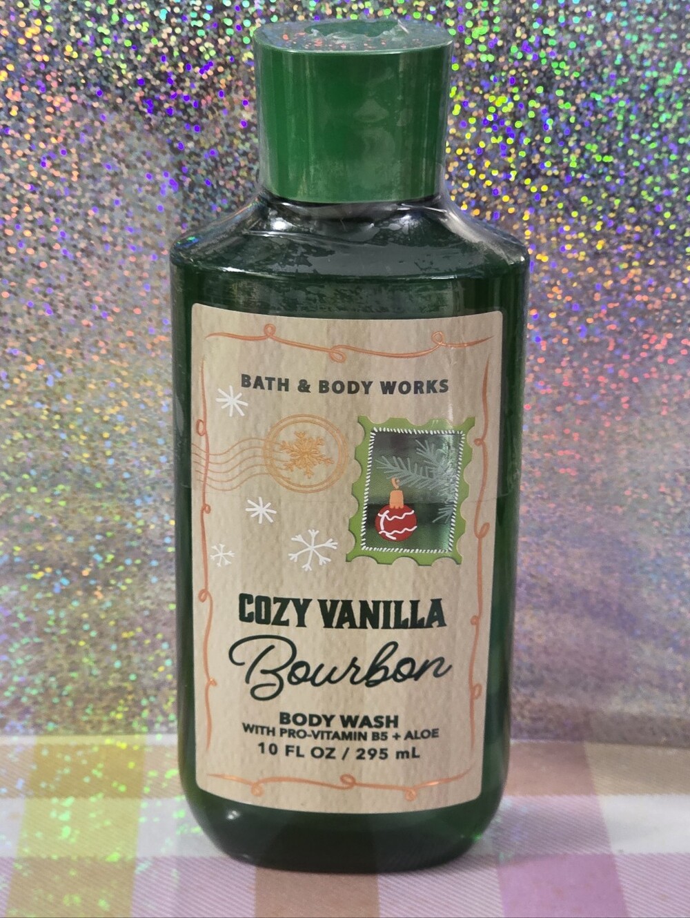 Bath & Body Works Cozy Vanilla Bourbon Body Wash 10oz NEW Rare